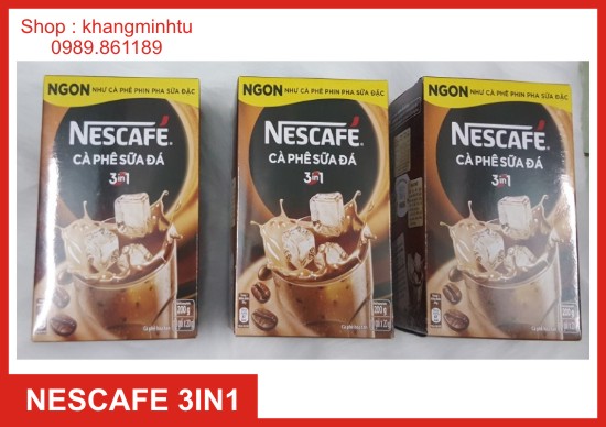 Nescafe 3 in 1 Iced Milk Coffee Box (10 Packs X 20g)