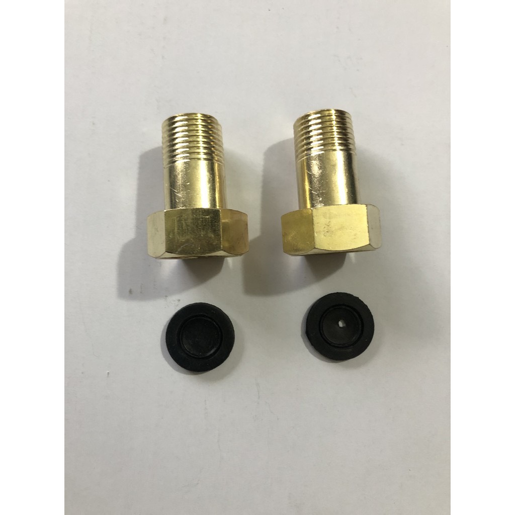 Chân đồng hồ nước xi và đồng thau (Rắc co 21-27)