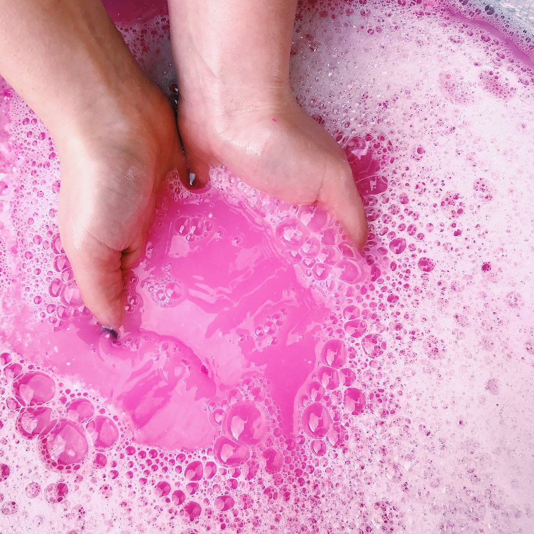 [HCM]Bánh tạo bọt tắm LUSH - The Comforter bubble bar