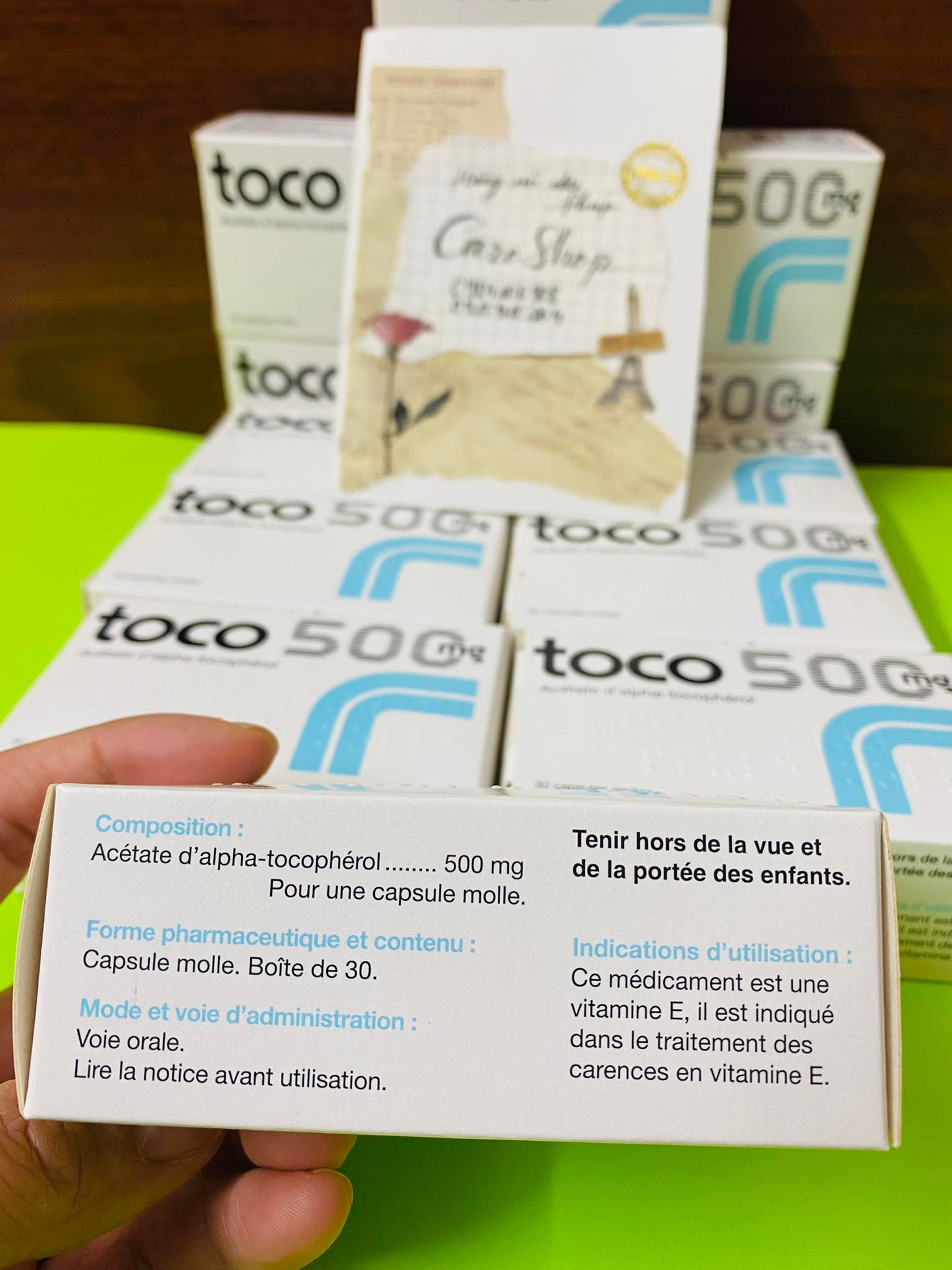 Vitamin E Toco 500mg Arkopharma Hộp 30 Viên Nội Địa Pháp Hỗ Trợ Làm Sáng Da Mịn Màng, Tóc Chắc Khỏe