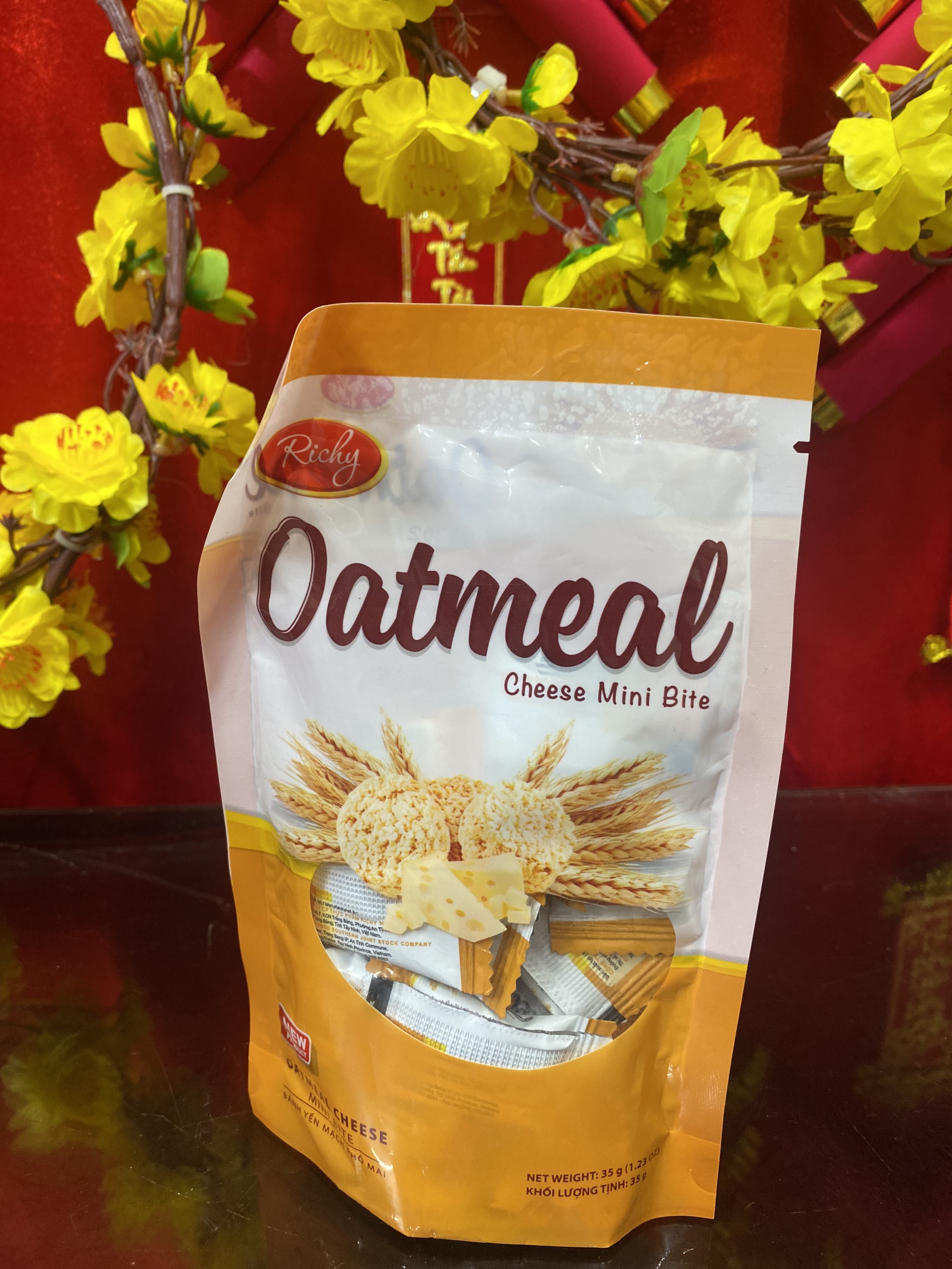 Bánh phủ yến mạch Oatmeal