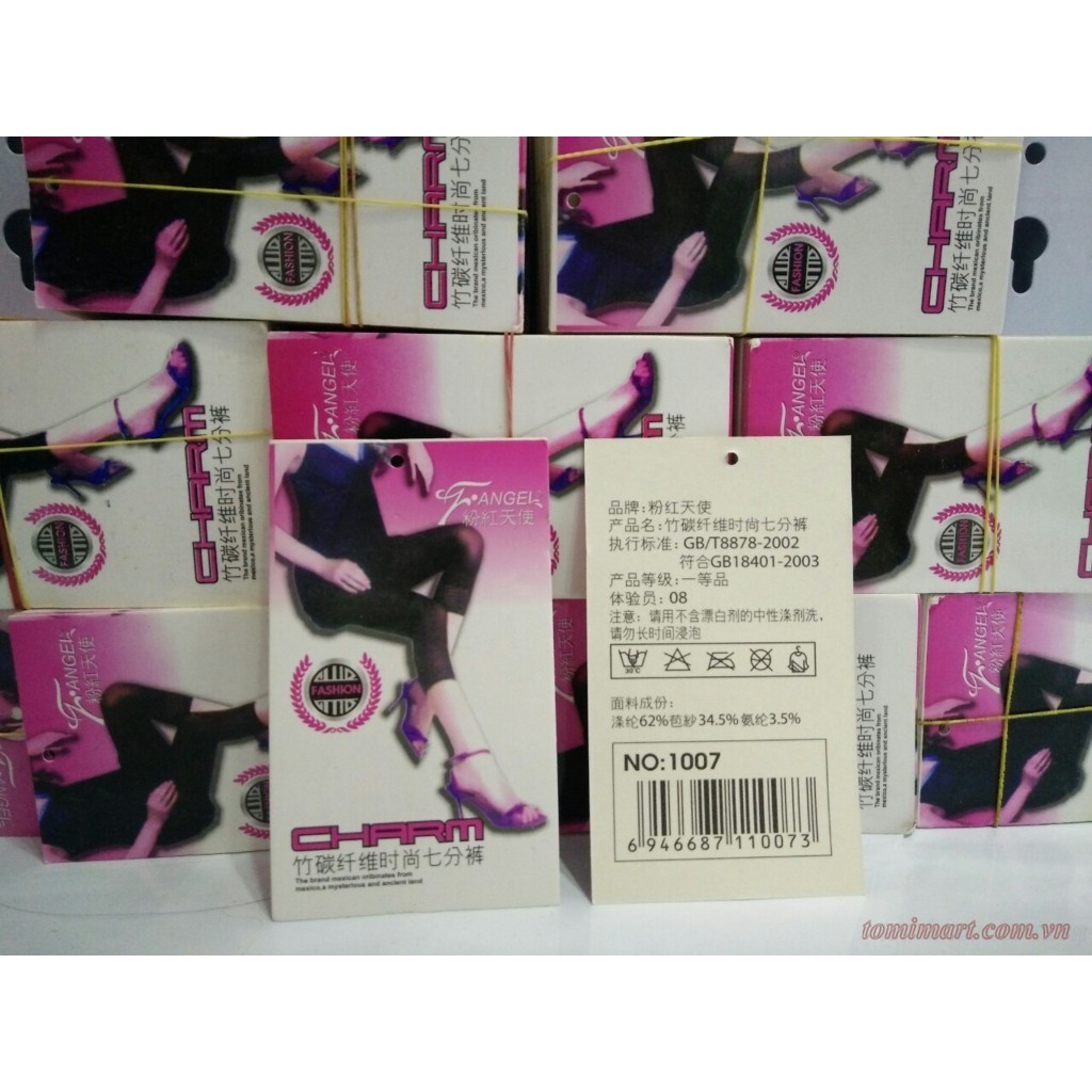 [HCM]Tag quần áo - Mác Quần áo Quảng Châu CHARM