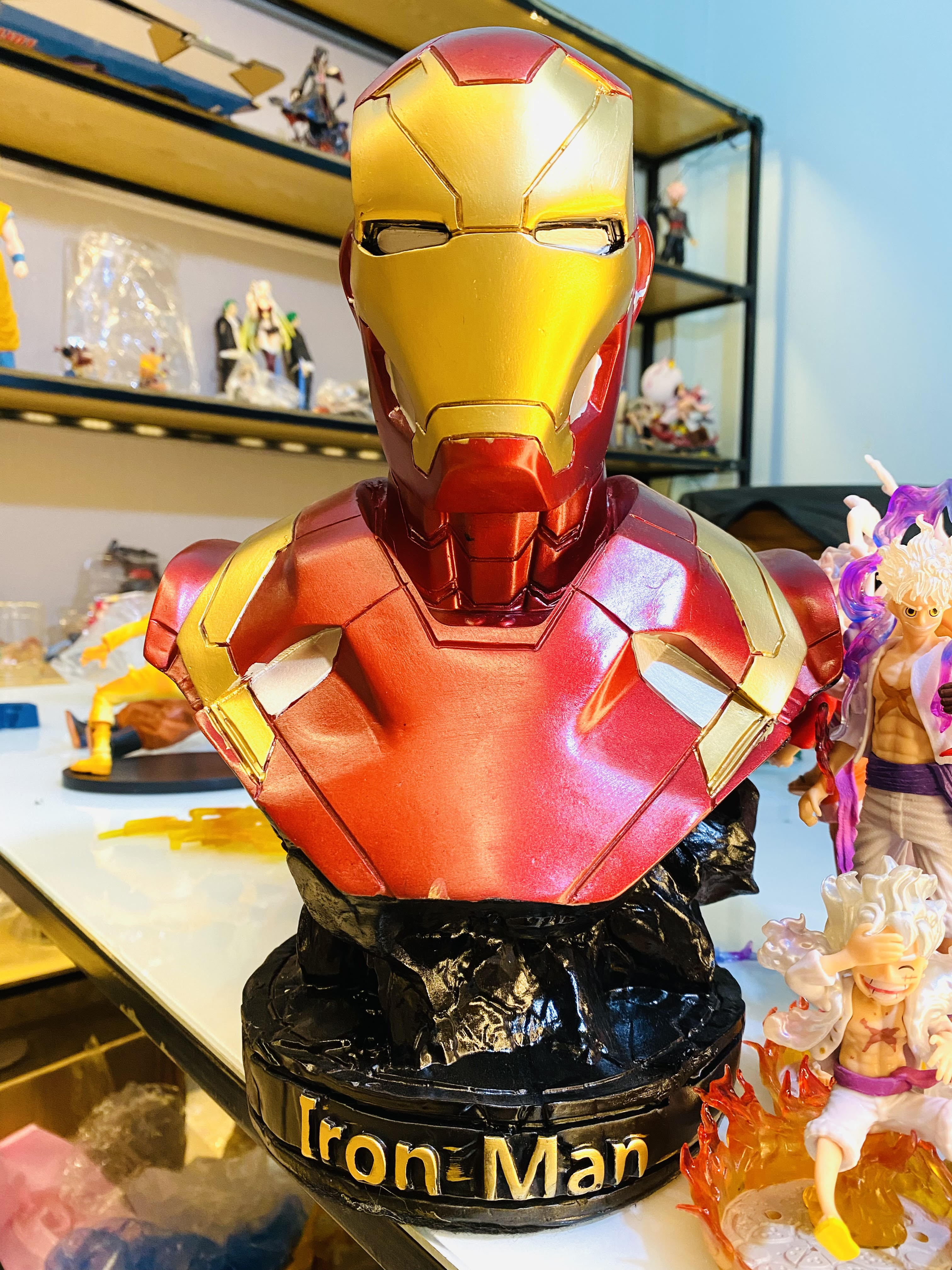 Mô hình tượng bán thân ironman mk46 siêu to cực đẹp