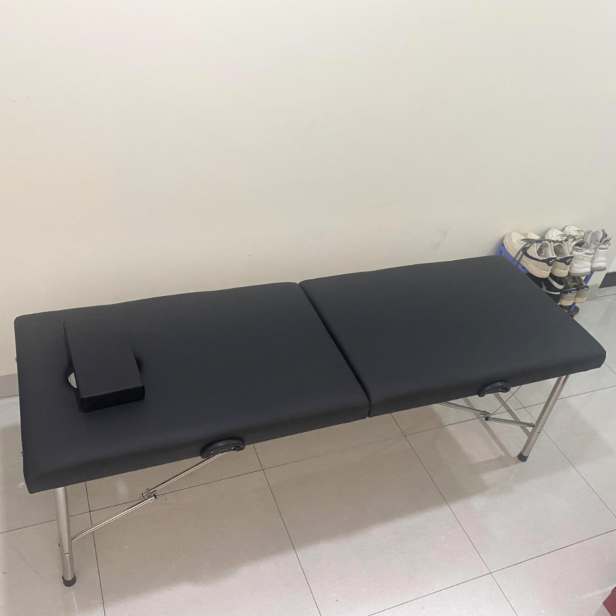 Giường Spa Vali Gấp Chân Inox Nhập Khẩu