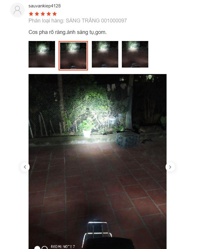 Đèn pha led OSRAM 12V cho xe máy( CHỌN CHÂN PHÍ DƯỚI)