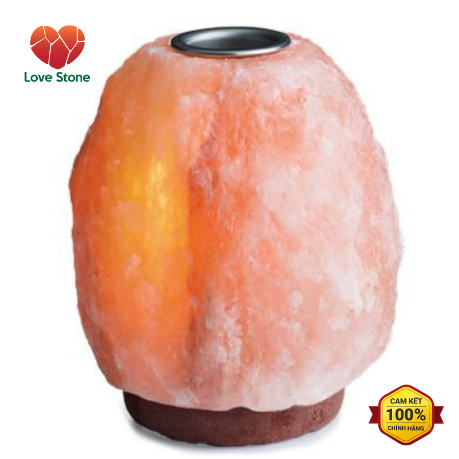 Đèn Đá Muối Xông Tinh Dầu Love Stone
