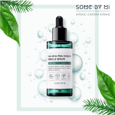 [HCM]Tinh Chất Giảm Mụn Some By Mi AHA-BHA-PHA 30 Days Miracle Serum 50ml