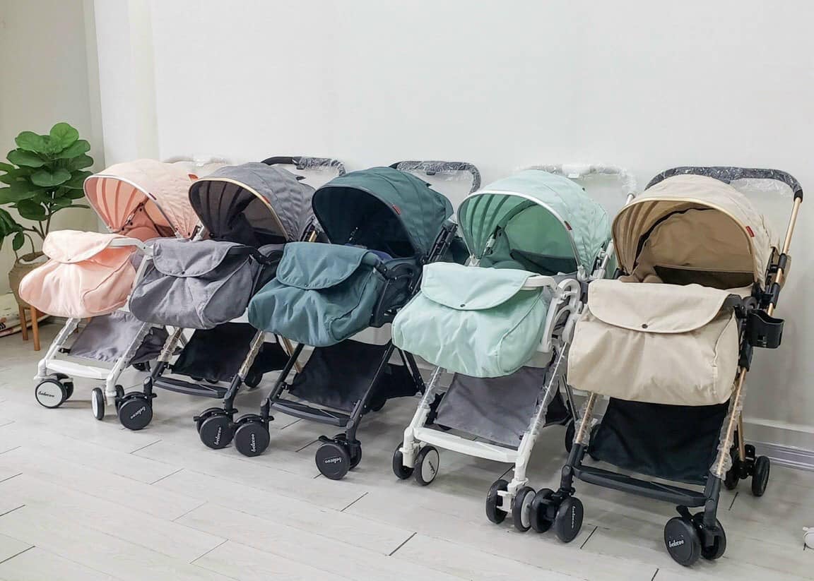 Xe Đẩy 2 Chiều Belecoo Hàng Chính Hãng