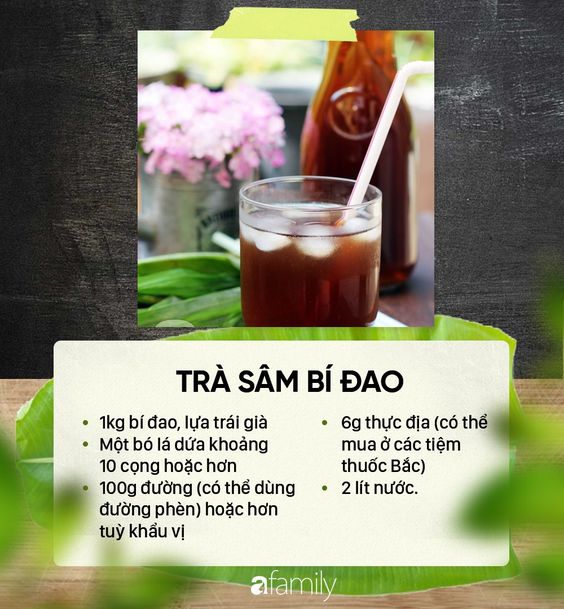 Trà Bí Đao Sấy Khô (Thanh Nhiệt - Mát Gan) - Trà Hoa Natural Thảo Mộc