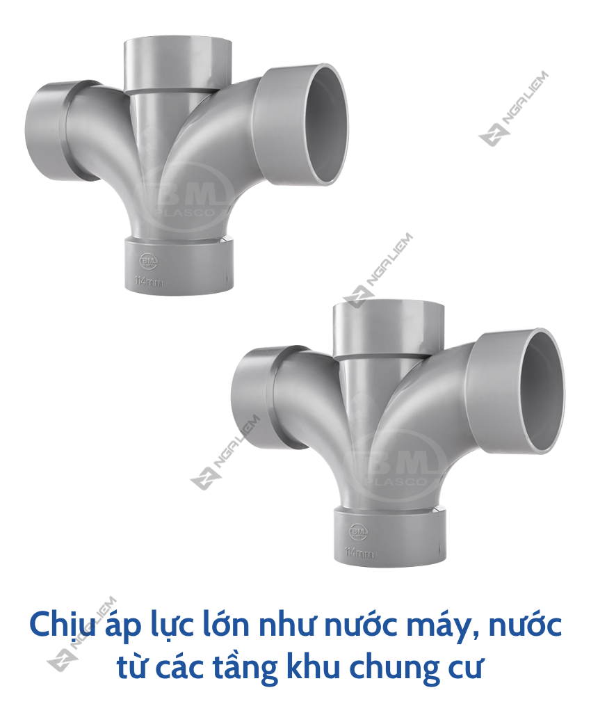 Chữ Thập Nhựa PVC Bình Minh (các cỡ 90, 114) [GIÁ TỐT NHẤT THỊ TRƯỜNG]