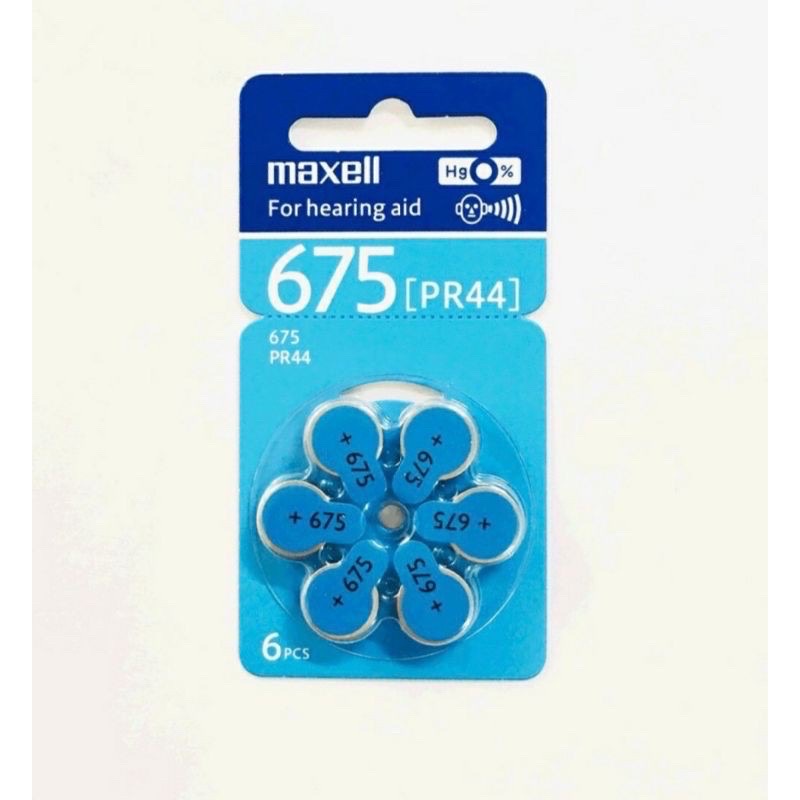 Pin máy trợ thính Sony 13 PR48 vỉ 6 viên
