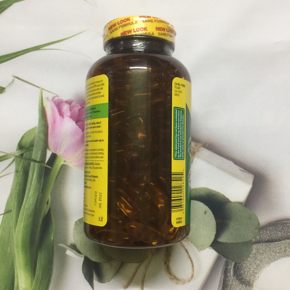 Dầu cá Omega 3 - Nature Made Fish Oil 1200mg