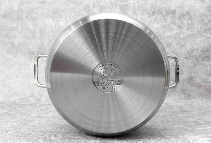 NỒI INOX 3 ĐÁY FIVESTAR 30CM