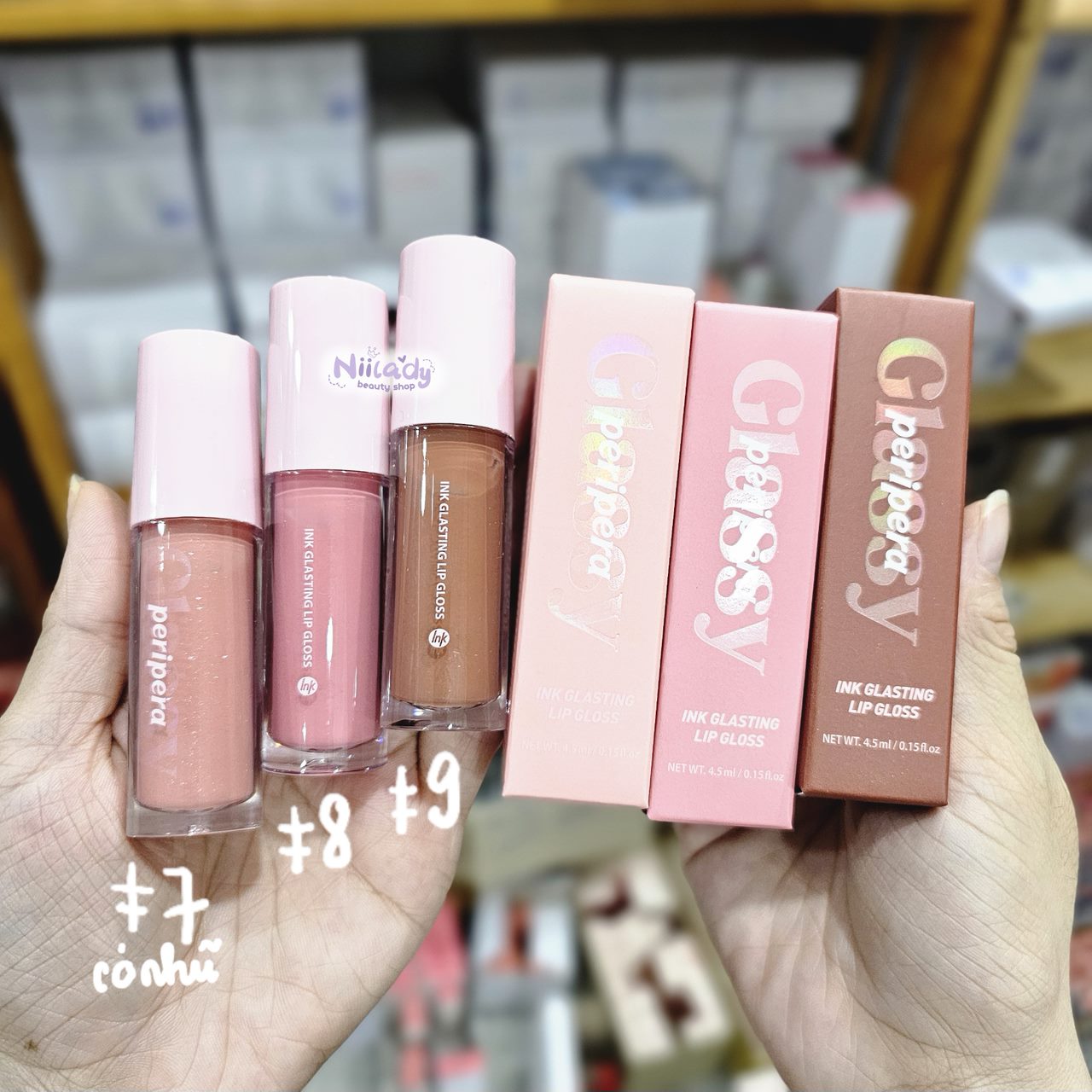 Son bóng Peripera Ink Glasting Lip Gloss