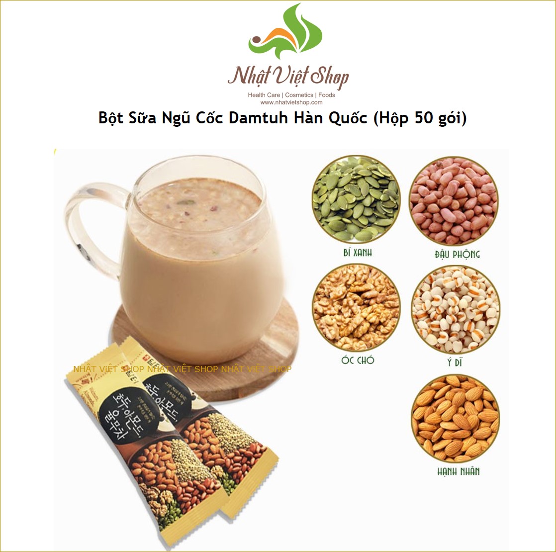 Bột Sữa Ngũ Cốc Damtuh Hàn Quốc