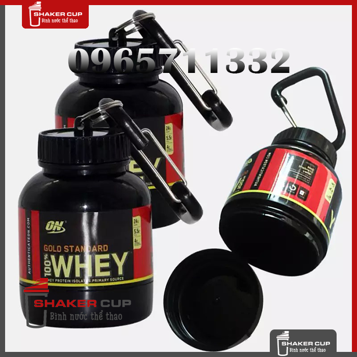 Hộp đựng bột whey, mass, bcaa Ishake Protein Funnel
