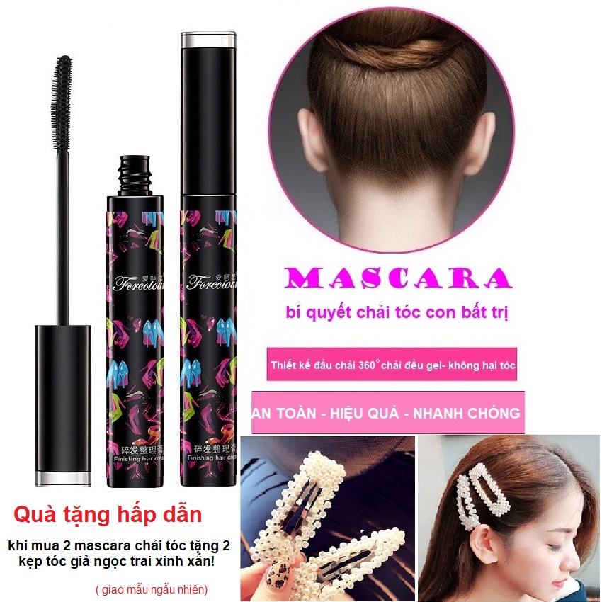 [Hcm]Mascara Chải Tóc Con Cao Cấp - Chuốt Tóc Con Tóc Gãy Vào Nếp Nhanh Chóng An Toàn - Beautyful Everyday