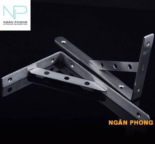 [HCM]CẶP GIÁ ĐỠ INOX 201-3MM