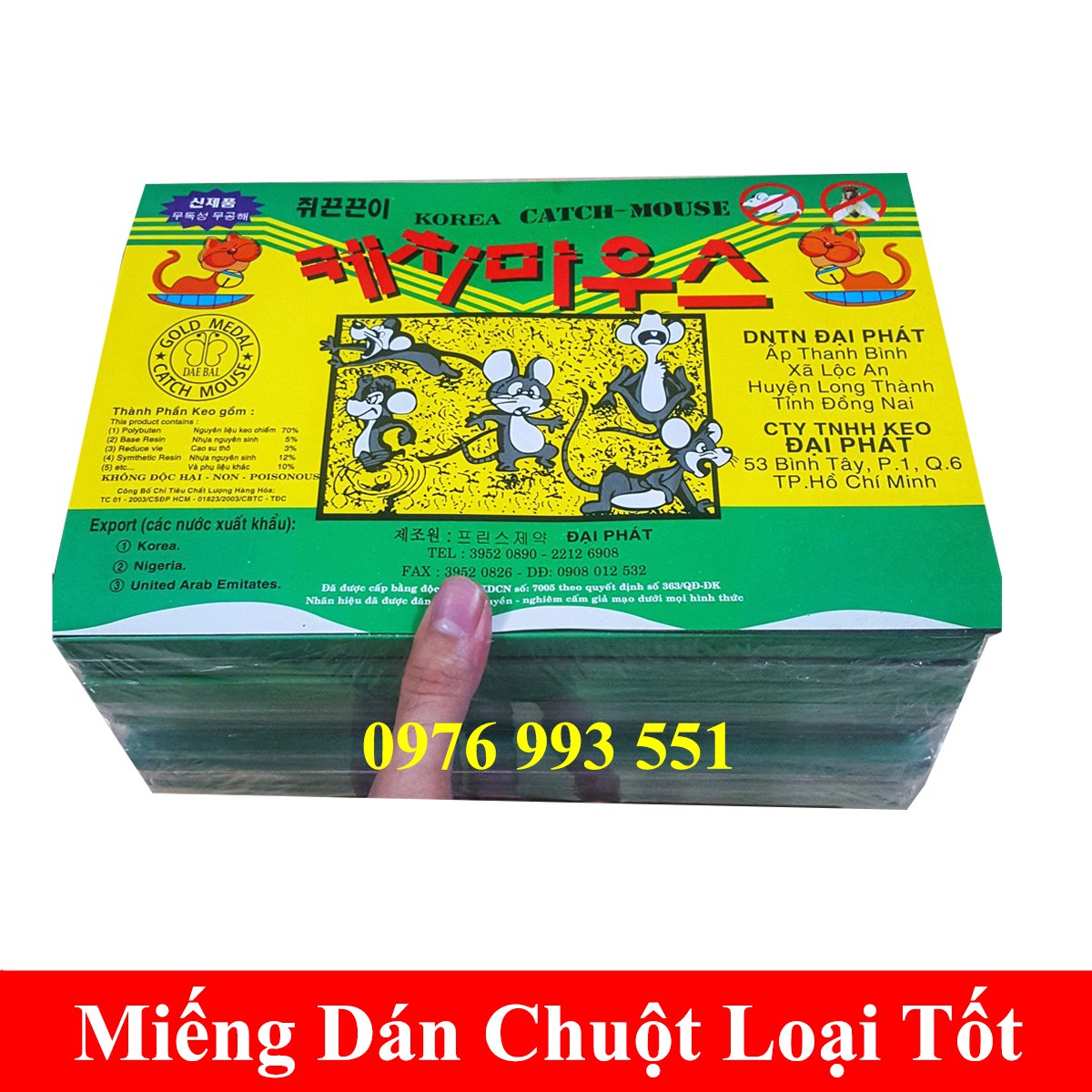 combo 20 miếng keo dán chuột loại xịn