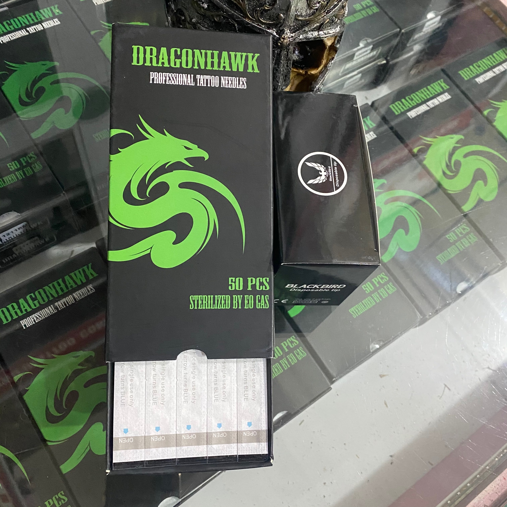 Kim cao cấp Dragon 9RL kèm ngòi chạy khung