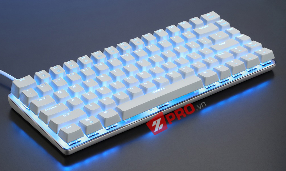 Bàn Phím Cơ Ajazz AK33 Blue Switch (Trắng)