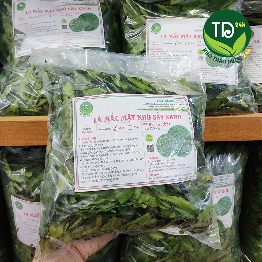 [HCM][1 kg] Lá mắc mật khô sấy xanh làm gia vị thơm ngon cho các món nướng quay giúp kích thích tiêu hóa bảo vệ gan 100% thiên nhiên | Kho thảo dược 24h