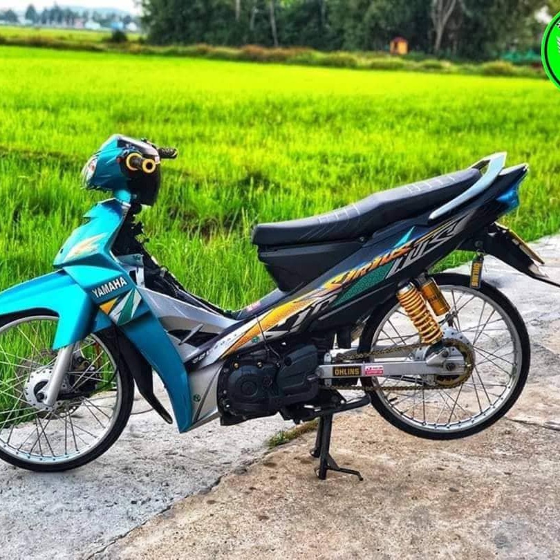 Tem rời sirius mẫu hoa văn decal trắng sữa