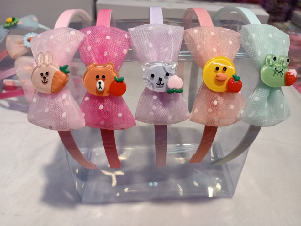 Sét 2 bờm cài tóc cho bé siêu xinh (nhiều mẫu) - phukienteen