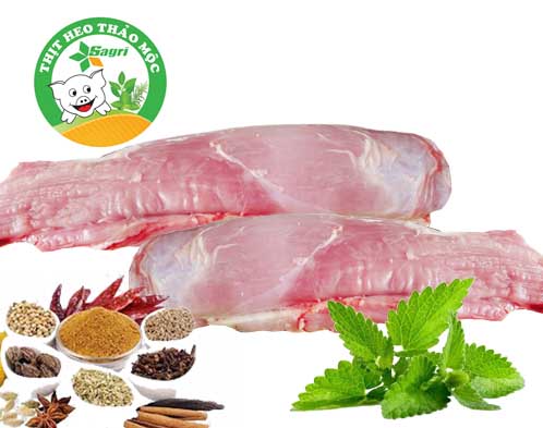 Thăn nội heo Thảo mộc Sagri 500gr - [Giao Ngay Tại HCM]