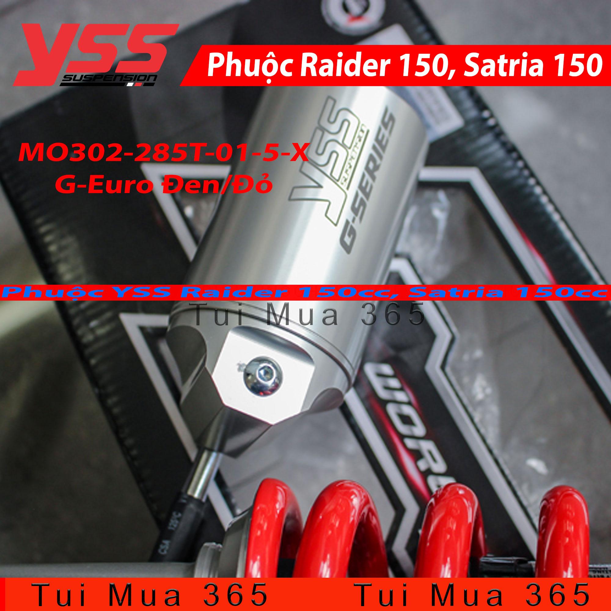 [HCM]Phuộc YSS G Euro Raider 150 Satria 150 Đen/Đỏ