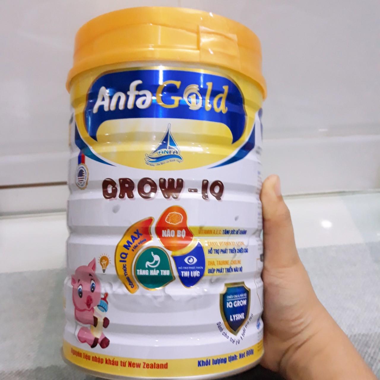 sữa tăng chiều cao cho trẻ anfa gold  lon 900g