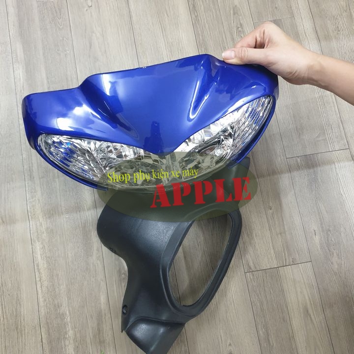 3 món ỐP đầu - bàn thờ phanh CƠ xe JUPITER V + JUPITER R kèm pha đèn siêu sáng, phụ kiện ô tô - xe máy