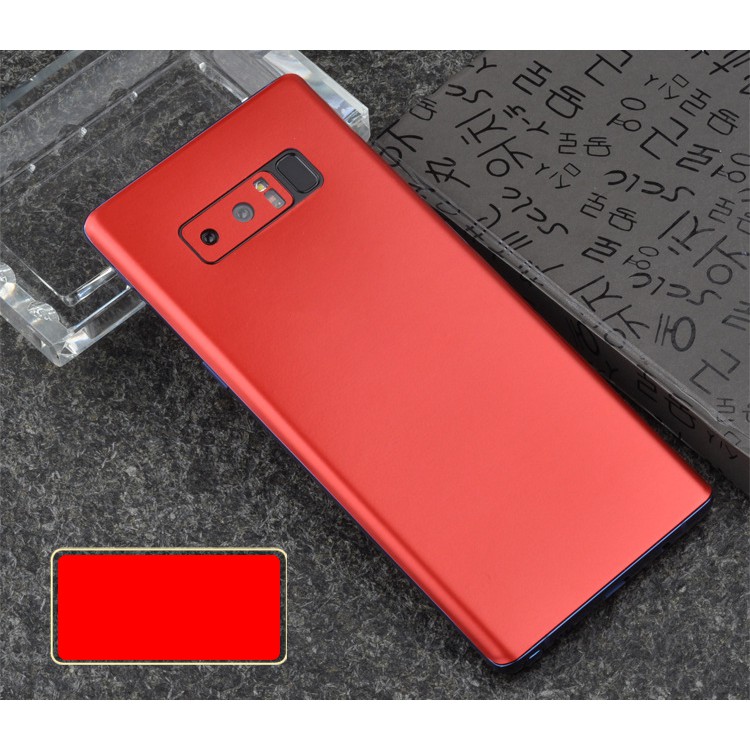 Miếng dán skin cho Samsung Note 8 , Note 9 , Note 10 full viền