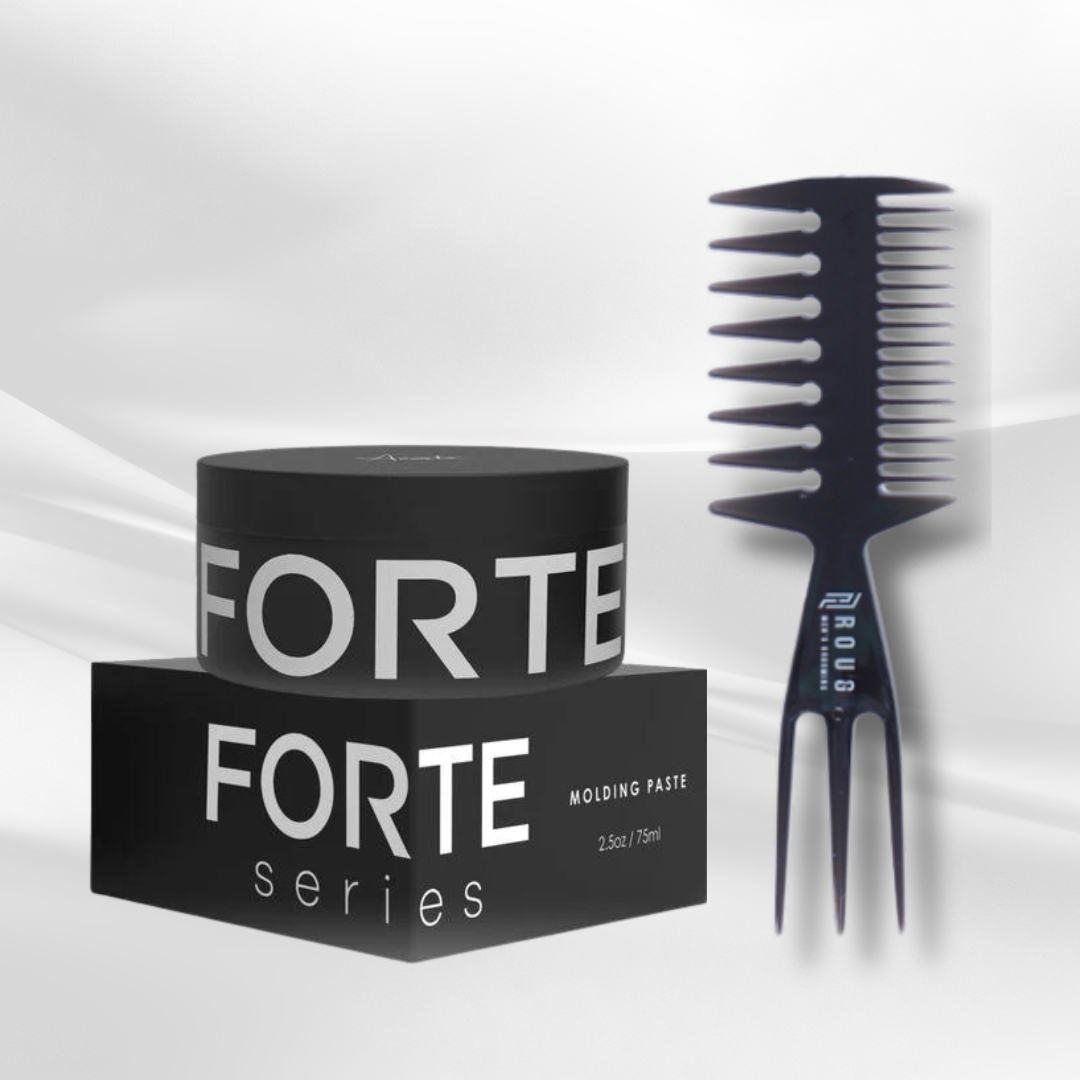 Sáp vuốt tóc Forte Molding Paste, tặng kèm lược tạo kiểu