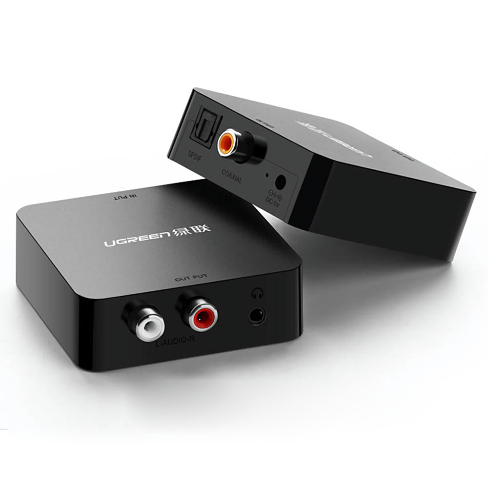 Bộ chuyển đổi Digital Audio sang Analog Audio (Optical to AV) - Ugreen 30523