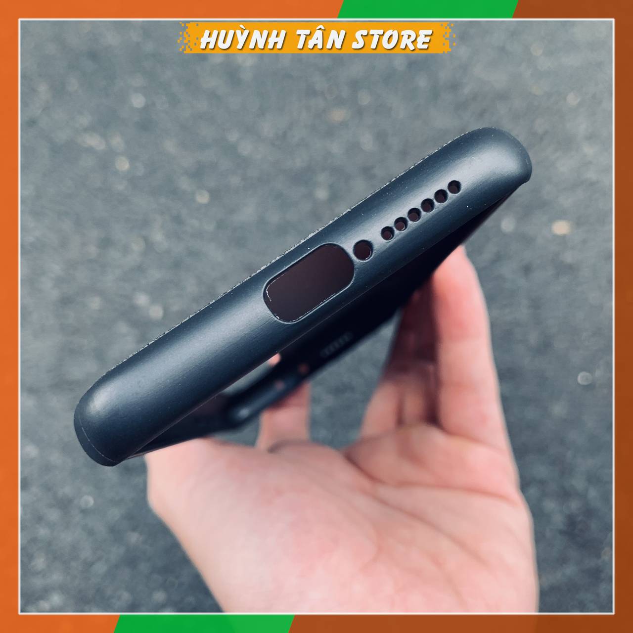 Ốp Lưng Xiaomi Mi 10S Vân Vải Jean 1 Màu
