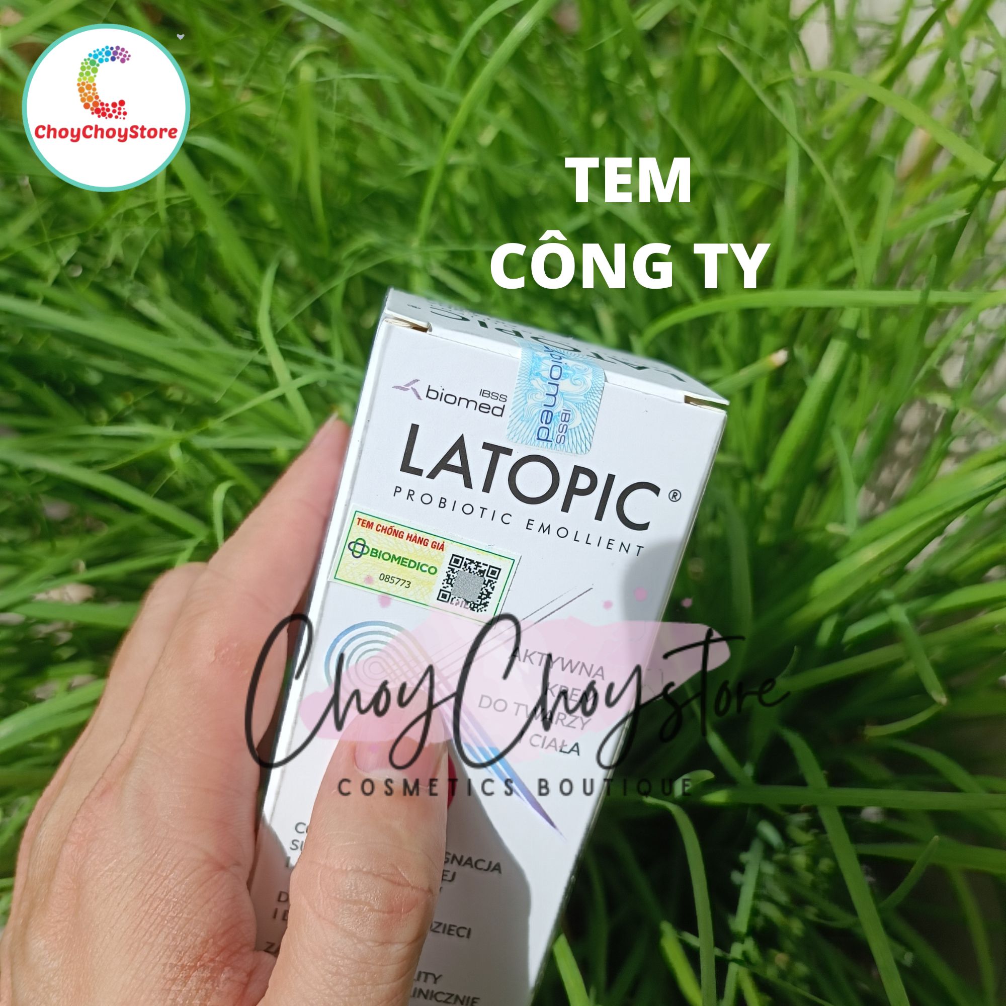(TEM CTY) Kem Dưỡng Latopic Face & Body 75mL Cho Da Chàm, Da Khô