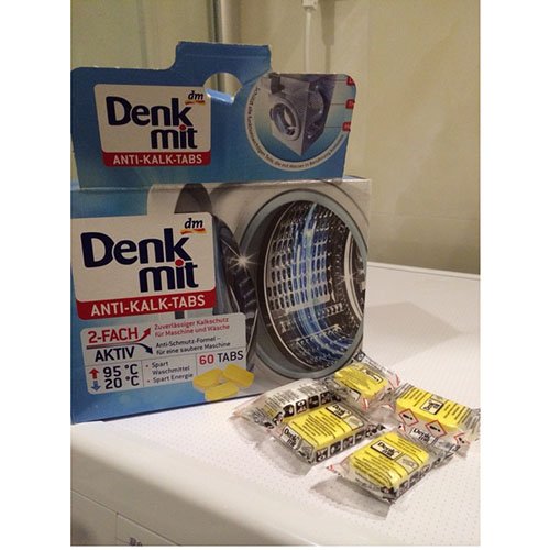 Viên tẩy lồng máy giặt Denkmit nhập khẩu Đức