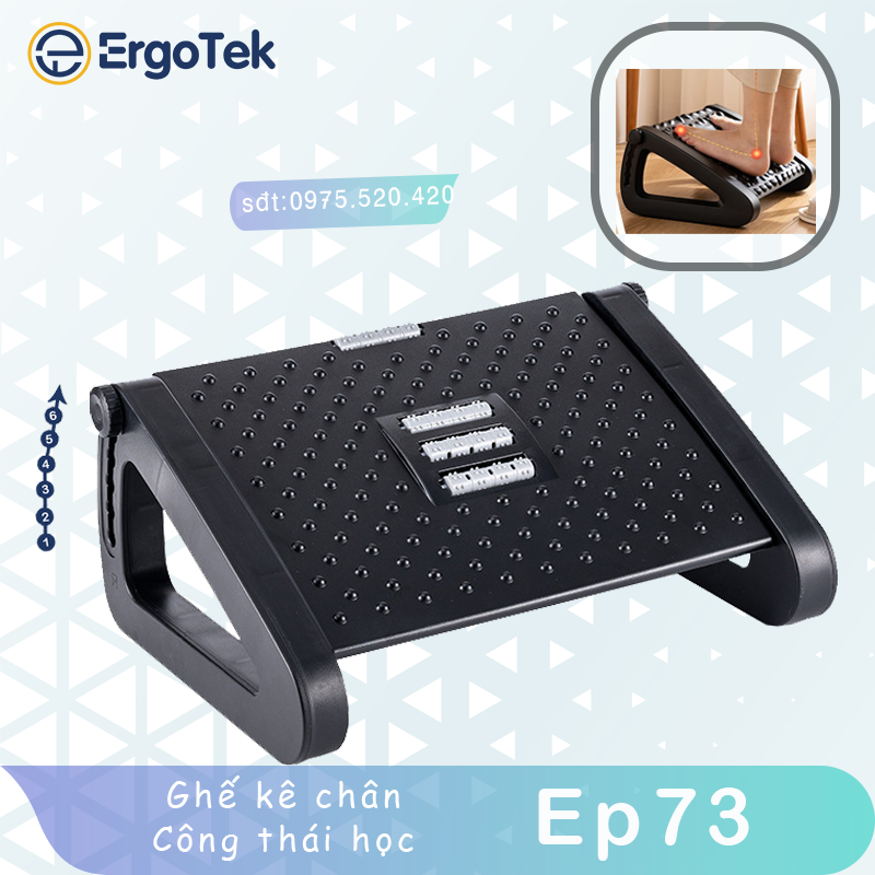 EP73 #Ergonomic Footrest #Ghế kê chân công thái học #Ghế Gác Chân Công Thái Học #Ghế Kê Chân Văn Phòng