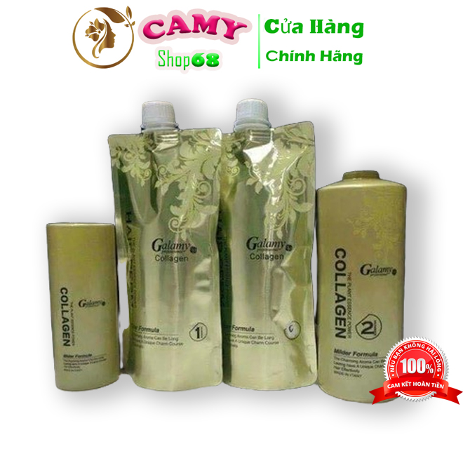 Cặp thuốc uốn ép galamy collagen1000ml x2 camy shop68