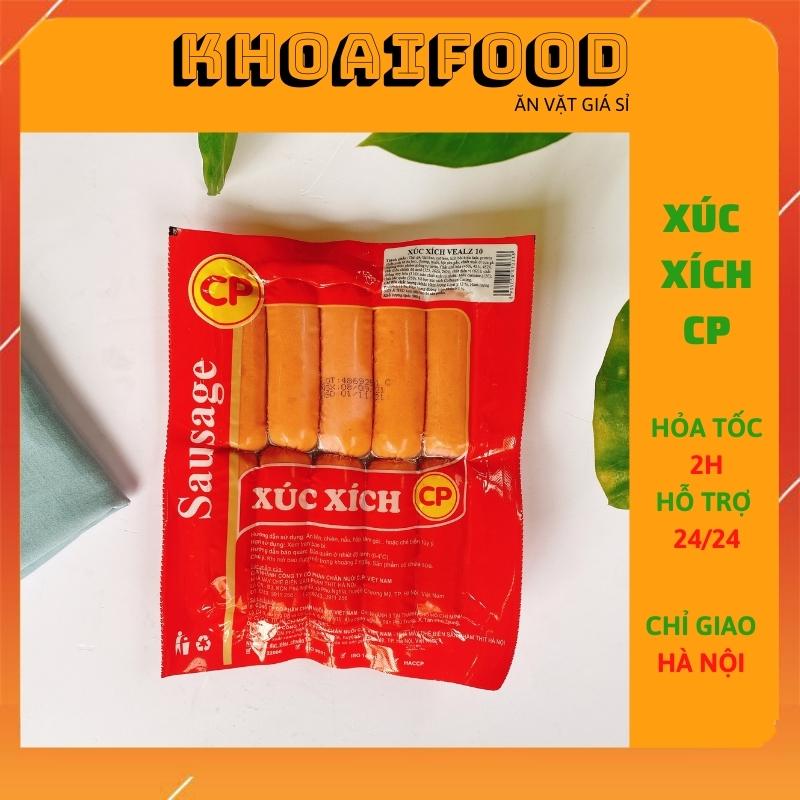 Xúc xích ăn liền CP dòng vealz ngon nhất các loại xúc xích tiện lợi