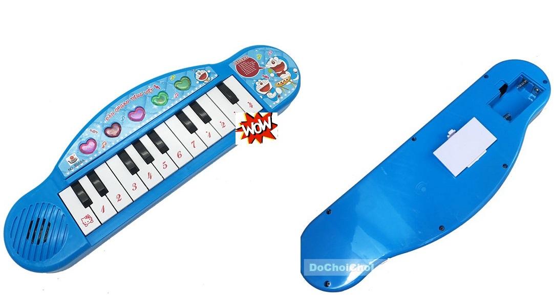 Đàn chơi đàn Organ Doraemon có nhạc tiếng Việt cho bé
