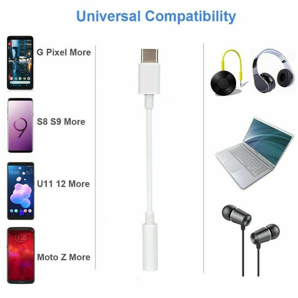 Cáp Chuyển Đổi Samsung Type C to Jack 3.5mm (Usb-C to 3.5mm Audio Jack) - Hàng Nhập Khẩu