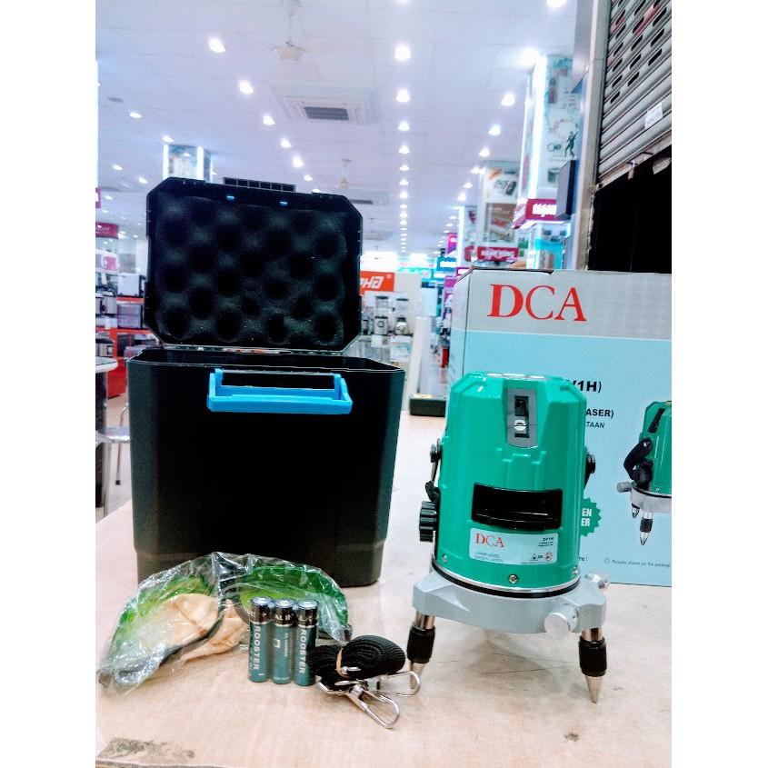 Máy cân mực laser 3 tia màu xanh dca aff04-21