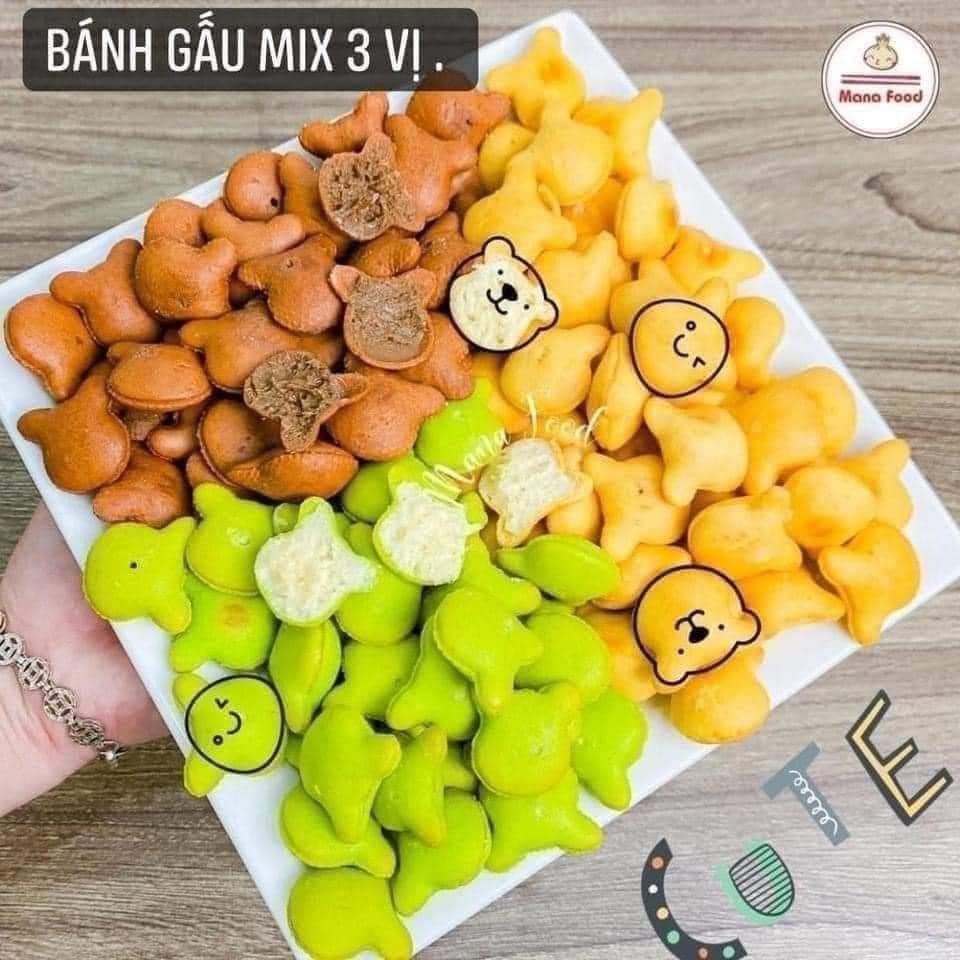 Bánh gấu mix 3 vị 430g