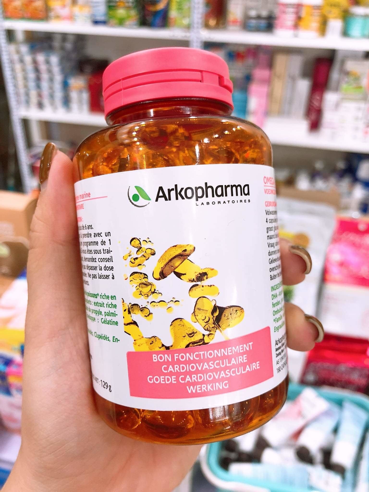 Dầu cá Omega 3 Arkopharma của pháp