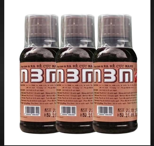 Phân Bón Ra Rễ Cực Mạnh N3M Dạng Nước Chai 100 ml