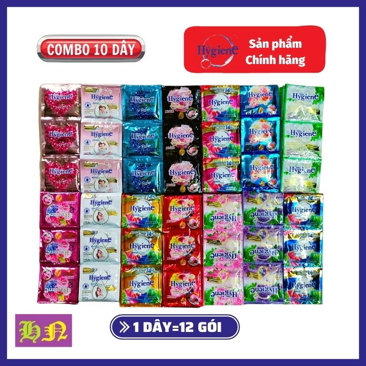 Nước xả vải đậm đặc Hygiene - Nước xả vải Thái Lan - Hương nhiên