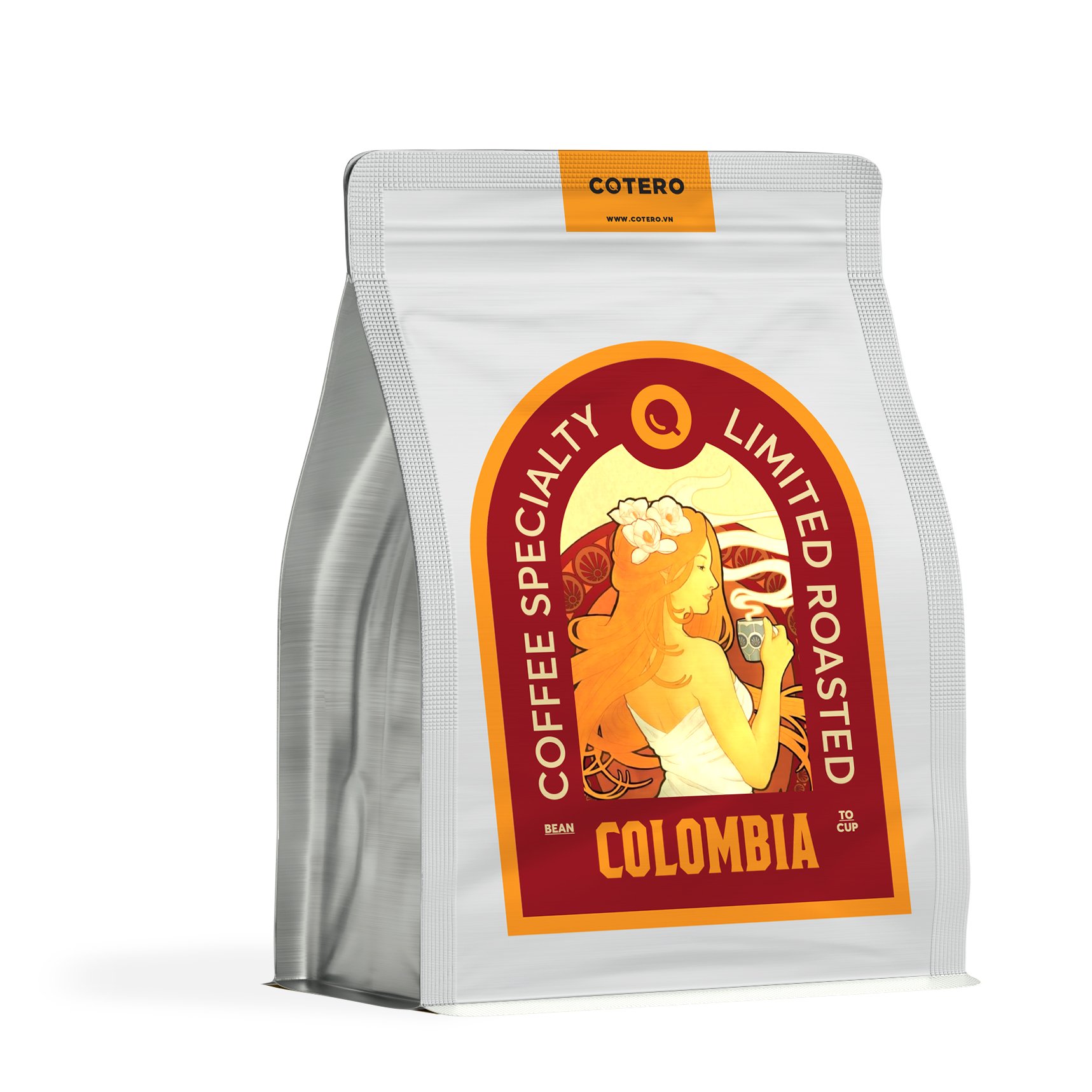 Cà Phê Hạt Specialty Colombia Supremo Washed - COTERO Coffee, pha Drip, Coldbrew, Espresso...
