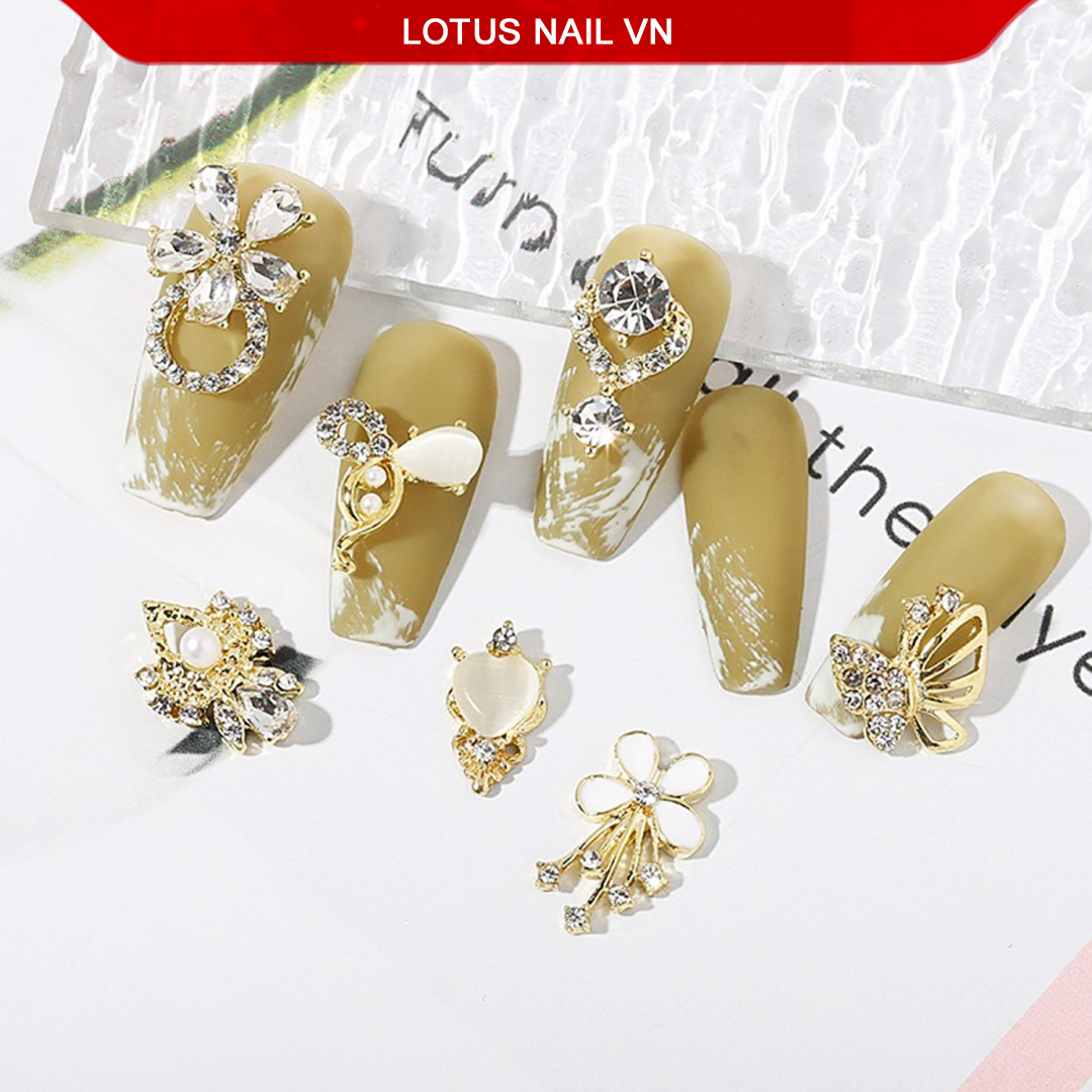 Charm nail, charm đá gắn móng hàng cao cấp bảng 2